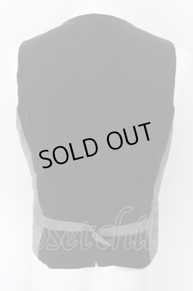 画像2: 5351pour les Hommes / ウールチェック5Bベスト 46 グレーｘブラック O-24-08-29-126-53-to-YM-ZT364 (2)