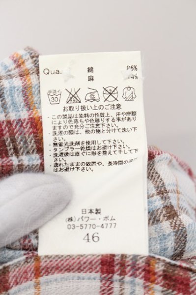画像3: GOSTAR DE FUGA / AUTHORITYチェックシャツ 46 マルチ O-24-08-29-136-GO-sh-YM-ZT241 (3)