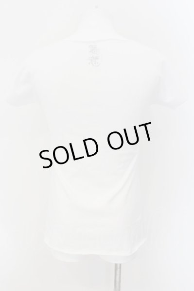 画像2: 京 / ペニュプリントTシャツ レディース ホワイト O-24-08-29-141-KY-ts-YM-ZT396 (2)