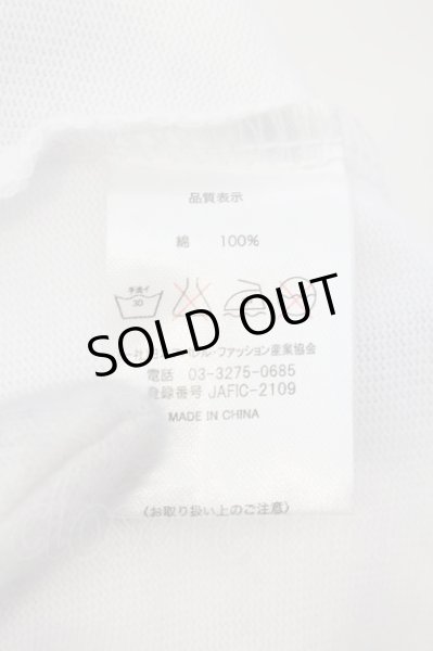 画像3: 京 / ペニュプリントTシャツ レディース ホワイト O-24-08-29-141-KY-ts-YM-ZT396 (3)