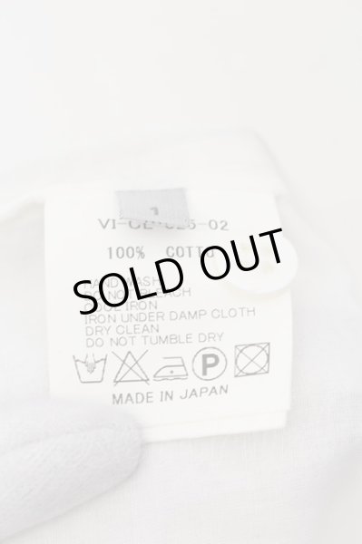 画像3: The Viridi-anne / 二重半袖シャツ 1 ホワイト O-24-08-29-142-Th-sh-YM-ZT396 (3)