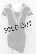 CIVARIZE / VarietyスカルプリントロングTシャツ 44 ブラック O-24-08-29-019-CI-ts-YM-OS