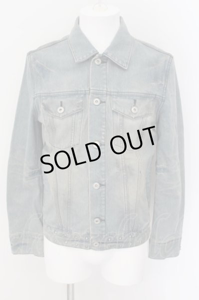 画像1: THE TWELVE / 泊加工スタッズデニムジャケット Gジャン【現在買取対象外】 50 インディゴｘシルバー O-24-08-29-152-TH-ja-YM-ZT115 (1)