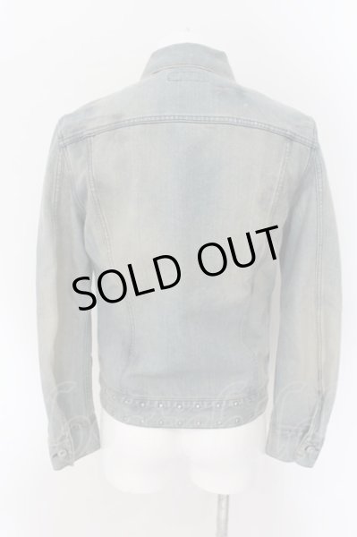 画像2: THE TWELVE / 泊加工スタッズデニムジャケット Gジャン【現在買取対象外】 50 インディゴｘシルバー O-24-08-29-152-TH-ja-YM-ZT115 (2)