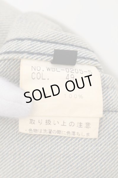 画像3: THE TWELVE / 泊加工スタッズデニムジャケット Gジャン【現在買取対象外】 50 インディゴｘシルバー O-24-08-29-152-TH-ja-YM-ZT115 (3)