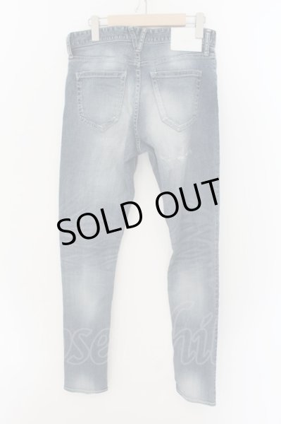 画像2: VANQUISH / スーパーストレッチリペアスキニーデニムパンツ 30 インディゴ O-24-08-29-161-VA-pa-YM-OS (2)