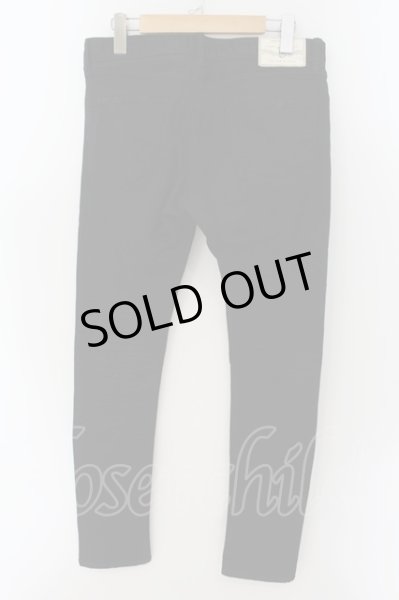 画像2: GOSTAR DE FUGA / ストレッチリペアデニムパンツ 42 ブラック O-24-08-29-165-GO-pa-YM-ZT (2)