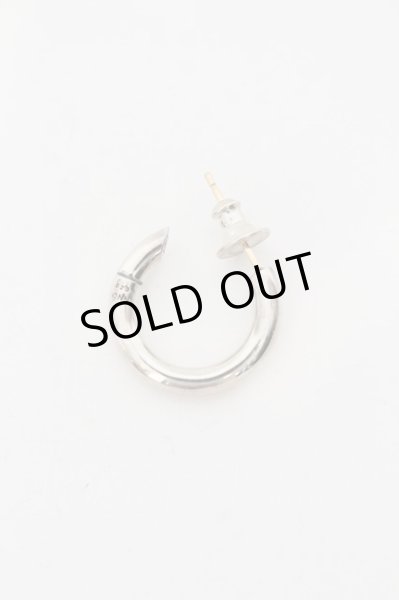 画像3: NIL DUE / NIL UN TOKYO / CARVED SEAL RING PIERCE ピアス  シルバー O-24-08-29-170-NI-ac-YM-OS (3)