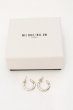 画像4: NIL DUE / NIL UN TOKYO / CARVED SEAL RING PIERCE ピアス  シルバー O-24-08-29-170-NI-ac-YM-OS (4)