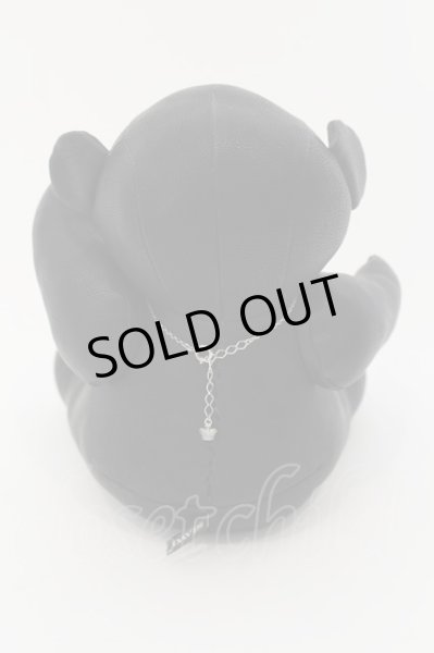 画像4: Justin Davis / クリスマスノベルティ　ブレスレット＆テディ  ブラックｘシルバー O-24-08-29-173-Ju-ac-YM-ZT141 (4)