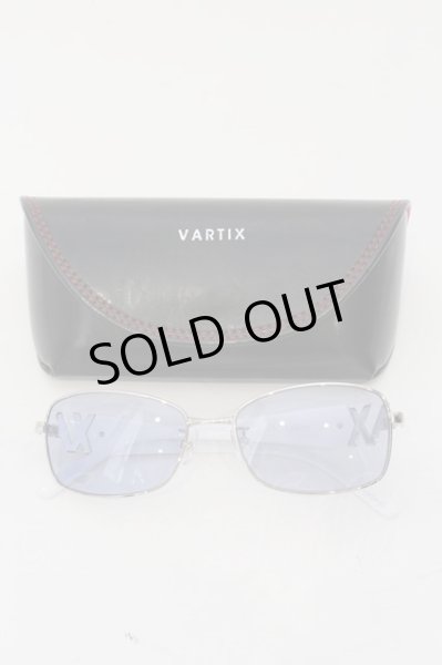 画像4: VARTIX / GACKTコラボ VS-01メタル　サングラス  ホワイトｘブルーレンズ O-24-08-29-174-va-ac-YM-OS (4)