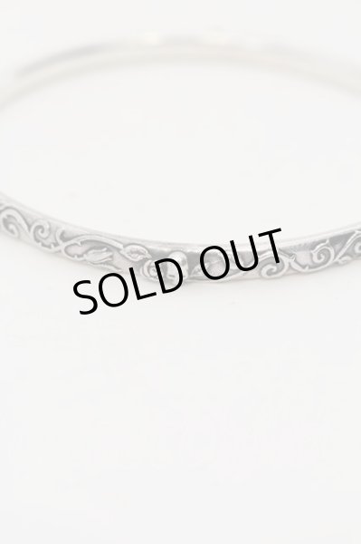 画像2: Justin Davis / 土屋アンナコラボバングル 内周約21.5 シルバー O-24-08-29-175-Ju-ac-YM-ZT141 (2)