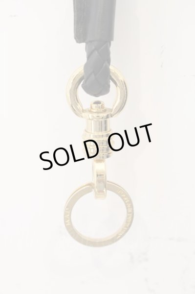 Moonage Devilment(清春) / レザーネックストラップ ゴールドx