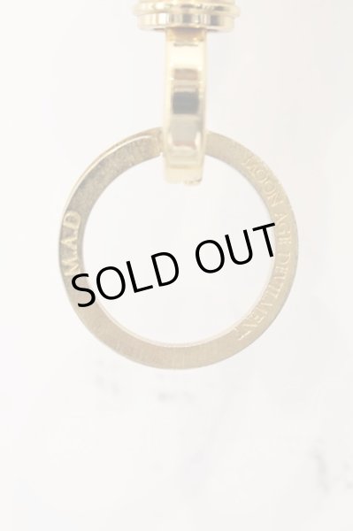 画像3: Moonage Devilment(清春) / レザーネックストラップ  ゴールドｘブラック O-24-08-29-179-Mo-ac-YM-OS (3)