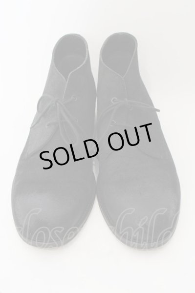 画像2: GOSTAR DE FUGA / Recriminationコーティングスウェードチャッカブーツ 43（約28cm） ブラック O-24-08-29-182-GO-sho-YM-OS (2)