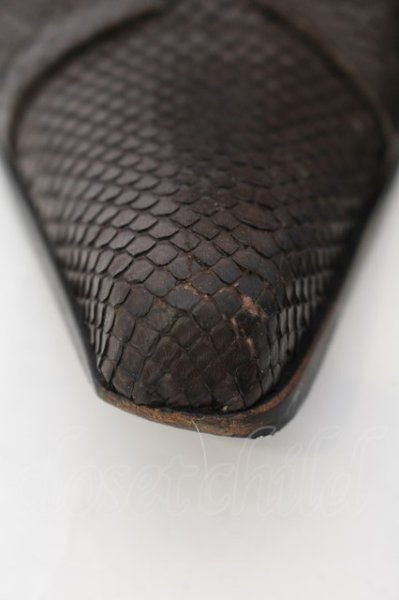 画像3: TORNADO MART / クロスストラップスリッポンローファー M(約27cm) ブラウン O-24-08-29-184-TO-sho-YM-ZT-S005 (3)