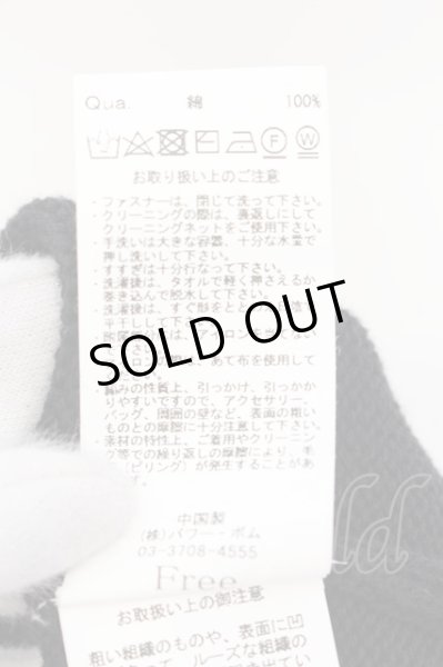 画像4: CIVARIZE / ランダムジッププルオーバー F ブラック O-24-09-02-036-CI-to-YM-OS (4)