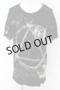 CIVARIZE / CreedビッグシルエットTシャツ 44 ブラック O-24-09-02-039-CI-ts-YM-OS