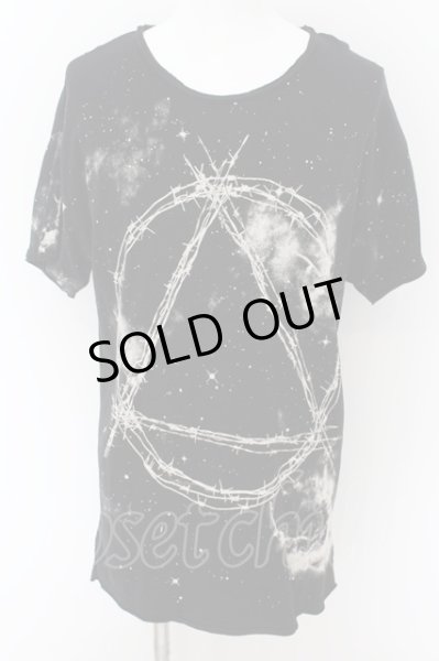 画像1: CIVARIZE / CreedビッグシルエットTシャツ 44 ブラック O-24-09-02-039-CI-ts-YM-OS (1)