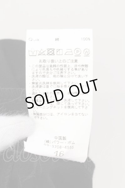 画像4: CIVARIZE / DrollレースアップZIP長袖カットソー 46 ブラック O-24-09-02-041-CI-to-YM-ZY (4)