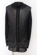 画像1: CIVARIZE / Hurlニットパーカー 44 ブラック O-24-09-02-042-CI-to-YM-ZT231 (1)