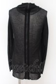 画像1: 【WINTERセール】CIVARIZE / Hurlニットパーカー 44 ブラック O-24-09-02-042-CI-to-YM-ZT231 (1)