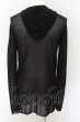 画像2: CIVARIZE / Hurlニットパーカー 44 ブラック O-24-09-02-042-CI-to-YM-ZT231 (2)