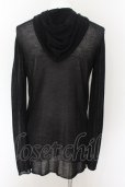 画像2: 【WINTERセール】CIVARIZE / Hurlニットパーカー 44 ブラック O-24-09-02-042-CI-to-YM-ZT231 (2)