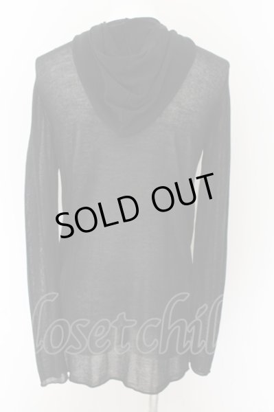 画像2: CIVARIZE / Hurlニットパーカー 44 ブラック O-24-09-02-042-CI-to-YM-ZT231 (2)