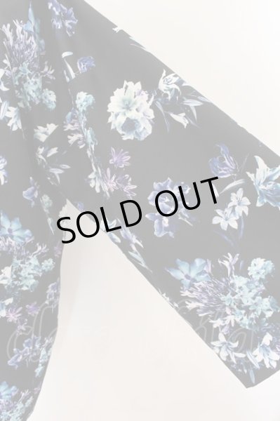 画像2: CIVARIZE / 着物テーラードジャケット 46 ブラックｘブルー O-24-09-02-048-CI-ja-YM-ZS (2)