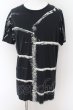 画像1: CIVARIZE / Rustyタイダイ染め加工Tシャツ 44 ブラック O-24-09-02-053-CI-ts-YM-ZT220 (1)