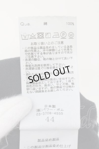 画像3: 【WINTERセール】CIVARIZE / Rustyタイダイ染め加工Tシャツ 44 ブラック O-24-09-02-053-CI-ts-YM-ZT220