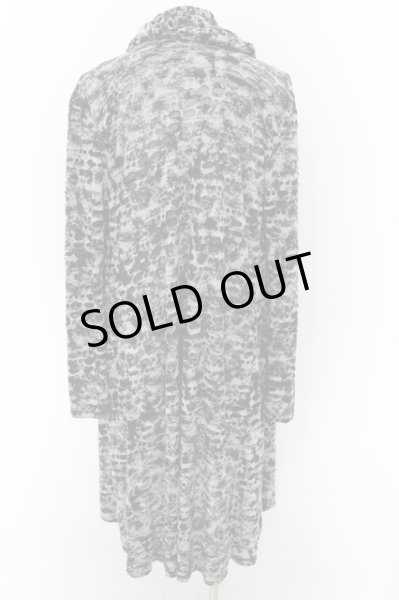 画像2: CIVARIZE / Bullet フード付きクラッシュ加工トッパーカーディガン 44 ブラック O-24-09-02-060-CI-to-YM-OS (2)