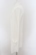 画像2: LGB / BACK/CROSS CARDI-1 カーディガン 0 ホワイト O-24-09-02-062-LG-to-YM-ZT084 (2)