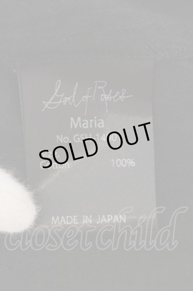 画像3: God of Roses / 【Maria】コットンガーゼロングシャツ 1 ブラック O-24-09-02-007-Go-sh-YM-OS (3)