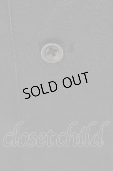 画像2: IFSIXWASNINE / GILET SINDBAAD-2H/M【メンズ1】 レザーベスト 1 ブラック O-24-09-02-073-IF-to-YM-OS (2)