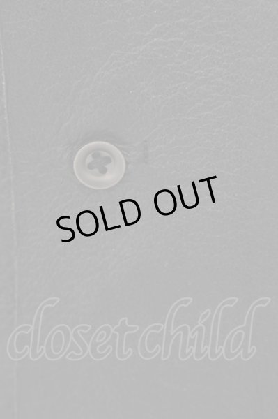 画像3: IFSIXWASNINE / GILET SINDBAAD-2H/M【メンズ1】 レザーベスト 1 ブラック O-24-09-02-073-IF-to-YM-OS (3)