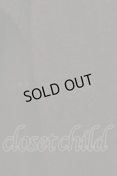 画像2: IFSIXWASNINE / WILD HORSE/MINI　スリット袖カーディガン 0 ブラック O-24-09-02-075-IF-to-YM-OS (2)