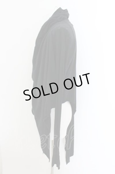 画像3: IFSIXWASNINE / WILD HORSE/MINI　スリット袖カーディガン 0 ブラック O-24-09-02-075-IF-to-YM-OS (3)