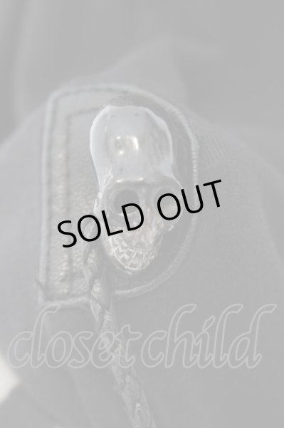 画像3: KMRii / サーペントクロスカーディガン 2 ブラック O-24-09-02-076-KM-to-YM-OS (3)