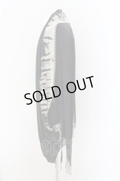 画像5: KMRii / サーペントクロスカーディガン 2 ブラック O-24-09-02-076-KM-to-YM-OS (5)