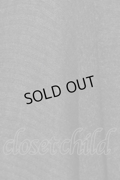 画像4: IFSIXWASNINE / WILD HORSE　カーディガン 0 グレー O-24-09-02-077-IF-to-YM-OS (4)