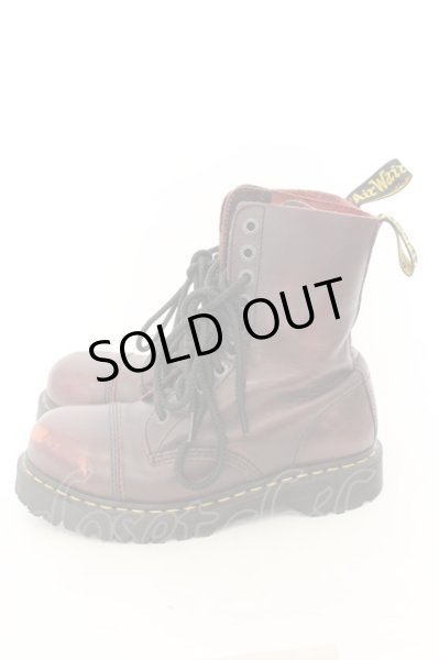 画像4: Dr.martens / STEEL TOE 10ホールブーツ EU38（約24.5〜25.0） レッド O-24-09-02-098-Dr-sho-YM-ZT-S004 (4)
