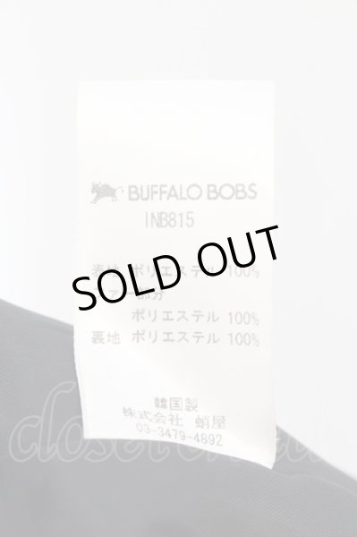 画像4: BUFFALO BOBS / コーティングクロコ型押しブルゾン 2 ブラック O-24-09-02-011-BU-ou-YM-OS (4)