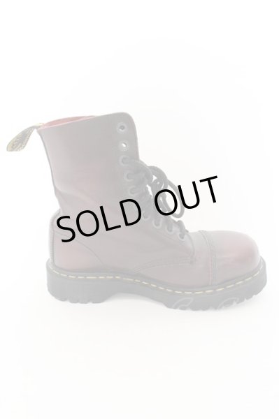 画像6: Dr.martens / STEEL TOE 10ホールブーツ EU38（約24.5〜25.0） レッド O-24-09-02-098-Dr-sho-YM-ZT-S004 (6)