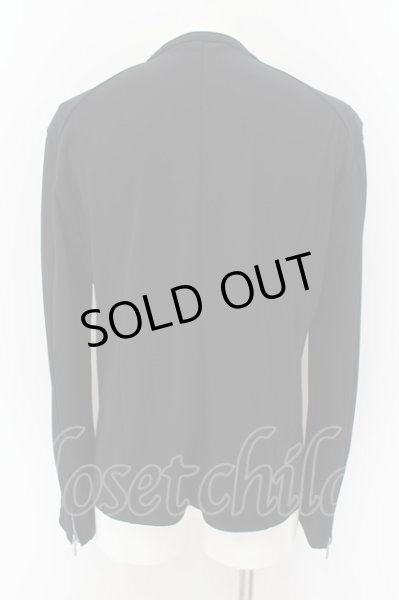 画像2: TORNADO MART / シングルリブライダースジャケット LL ブラック O-24-09-02-012-TO-ja-YM-ZT224 (2)