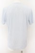 画像2: TORNADO MART / ウェーブジャカードVネック半袖カットソーTシャツ LL サックスブルー O-24-09-02-018-TO-ts-YM-ZT224 (2)