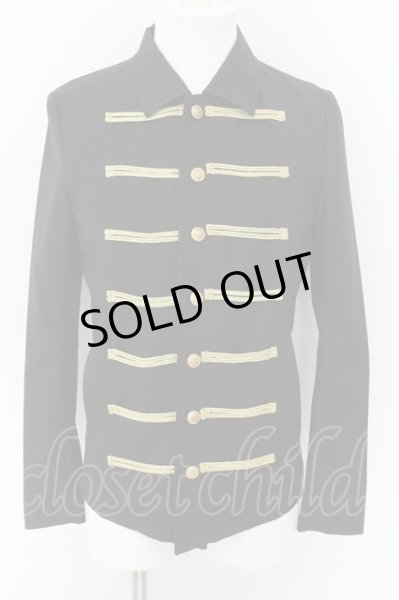 画像1: CIVARIZE / Chapel ナポレオンシャツジャケット 44 ブラックｘゴールド O-24-09-02-028-CI-ja-YM-OS (1)