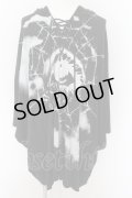 CIVARIZE / Suicide ロングポンチョパーカー F ブラック O-24-09-02-030-CI-to-YM-OS