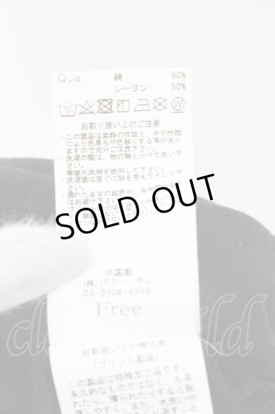 画像3: CIVARIZE / Suicide ロングポンチョパーカー F ブラック O-24-09-02-030-CI-to-YM-OS (3)